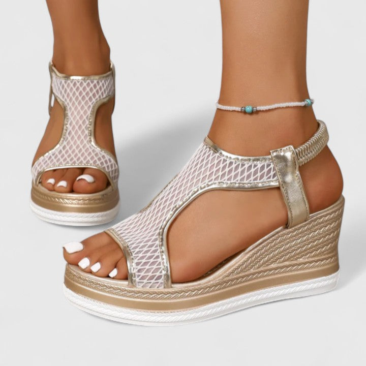 Jessica | Supportive Wedge Sandals