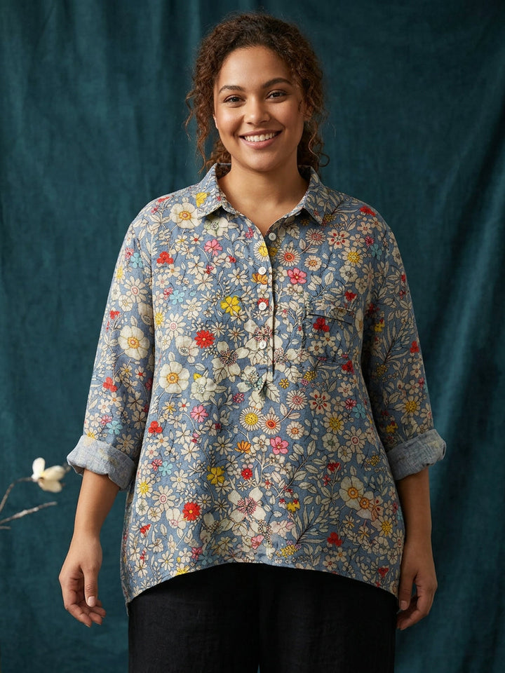 Bria | Floral Blouse