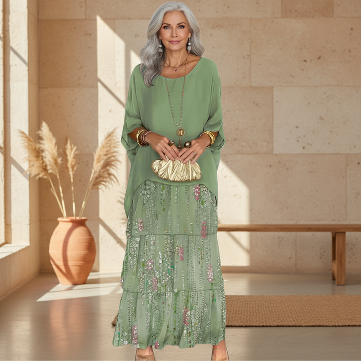 Alyssa | Layered Boho Elegance Dress