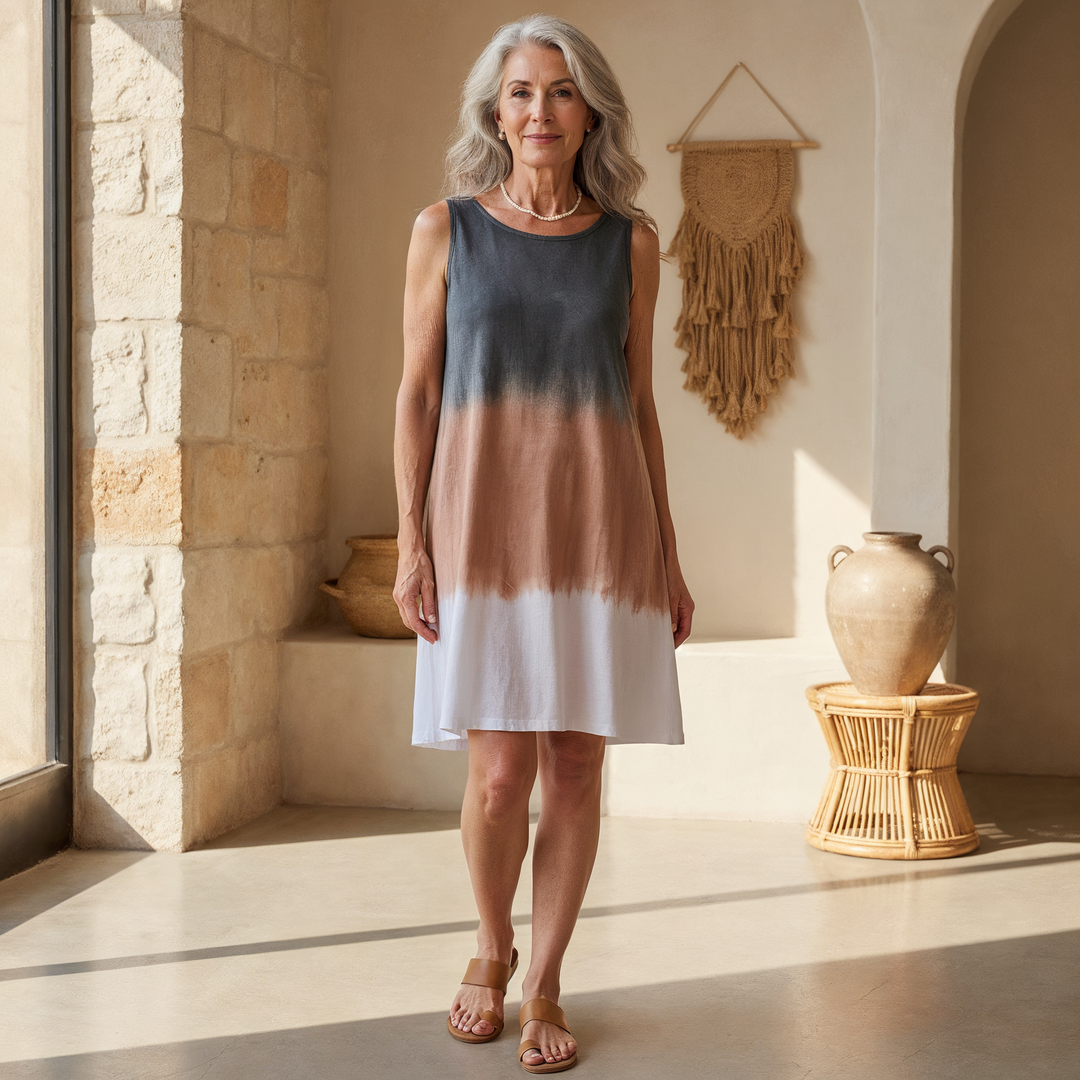 Vionette | Casual Gradient Dress