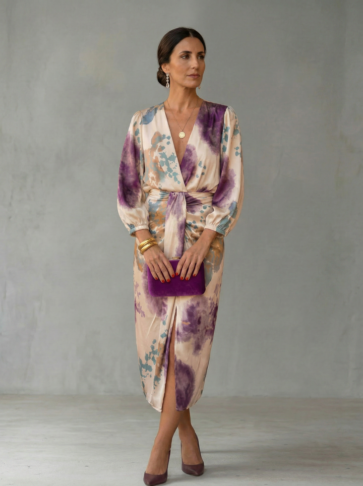 Valeria | Elegant Dress with V-Neck