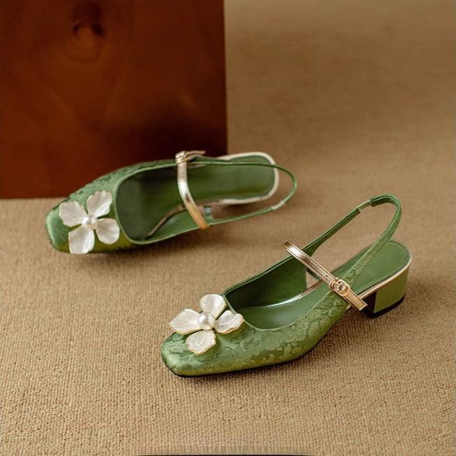 Diana | Genine Slingback Pumps