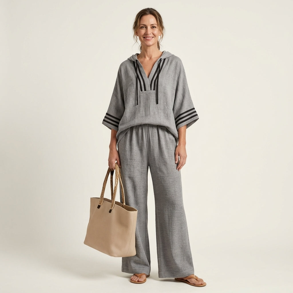 Chandani | Hooded Two-Piece Set