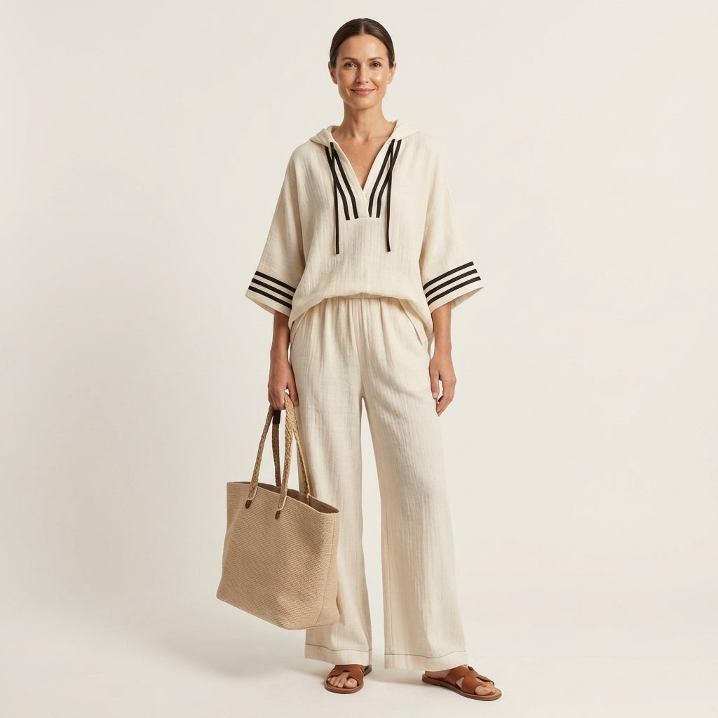 Chandani | Hooded Two-Piece Set