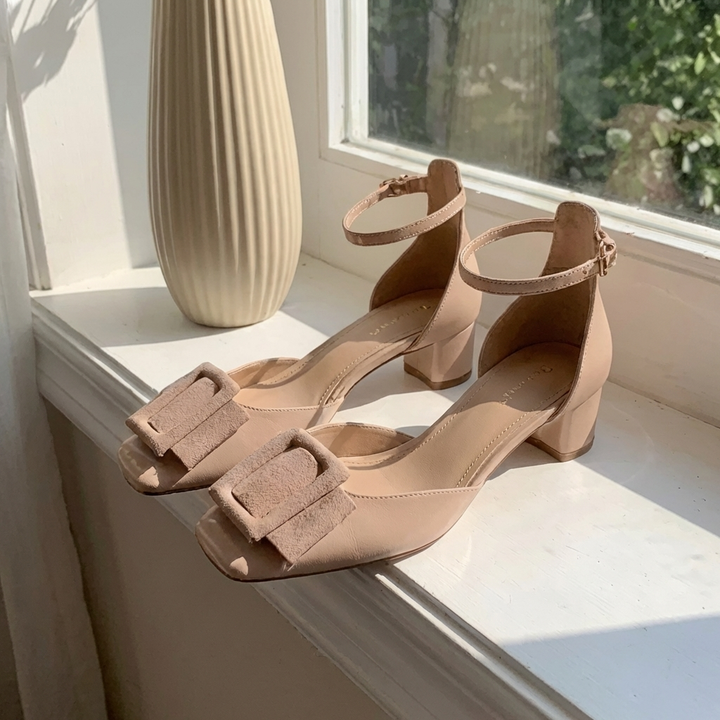 Rosalie Buckle Strap Heels