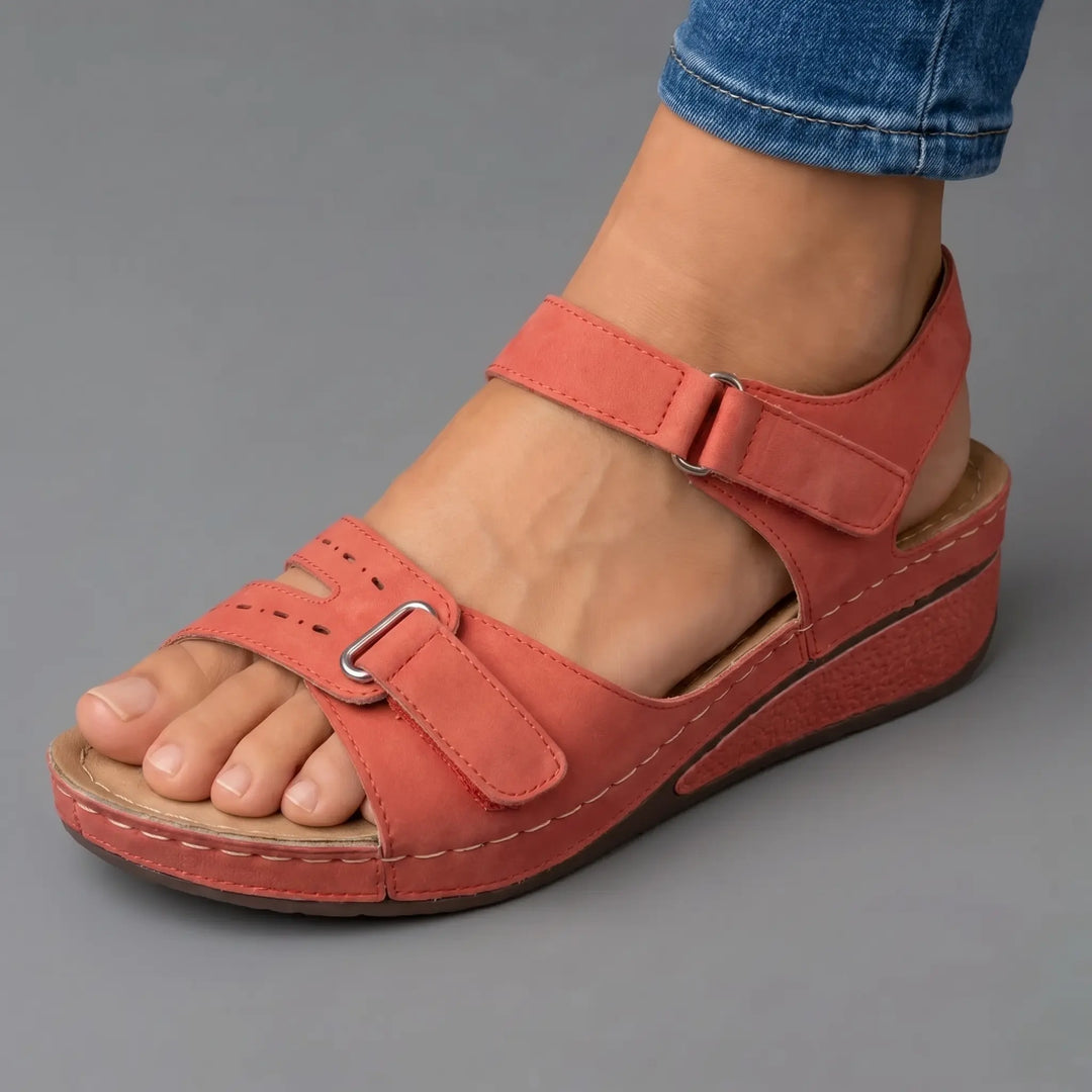 Comfortable Supportive Sandals with Wedge