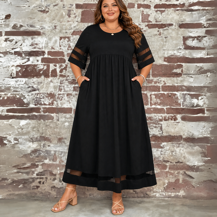 Cora | Flattering Tummy-Smoothing Midi Dress