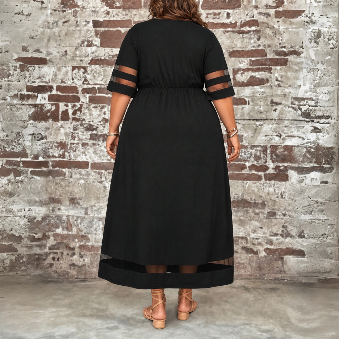 Cora | Flattering Tummy-Smoothing Midi Dress