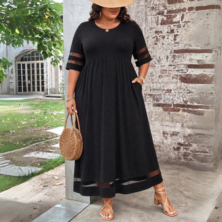 Cora | Flattering Tummy-Smoothing Midi Dress