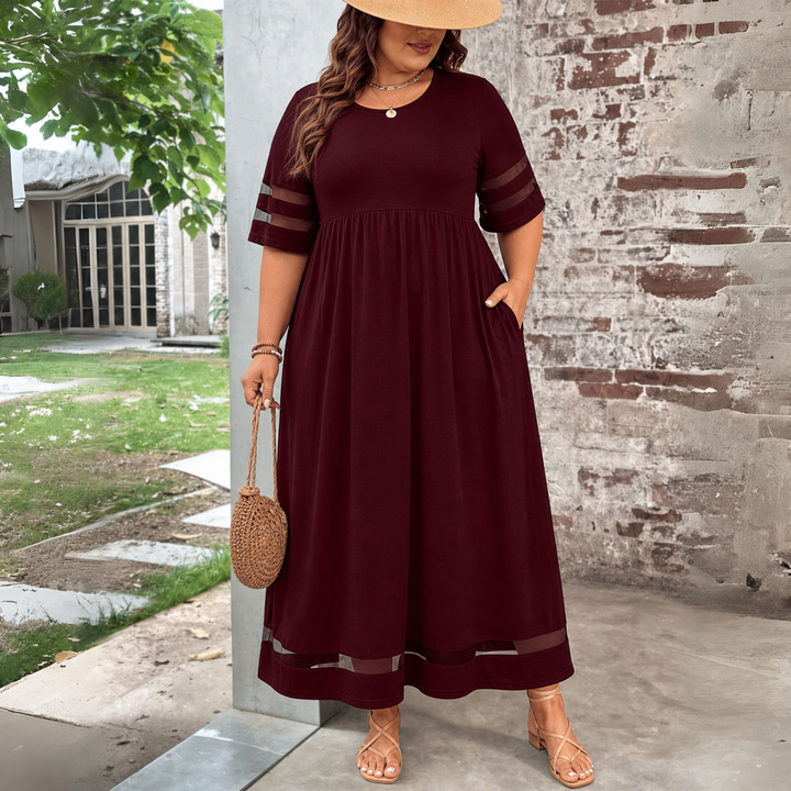Cora | Flattering Tummy-Smoothing Midi Dress