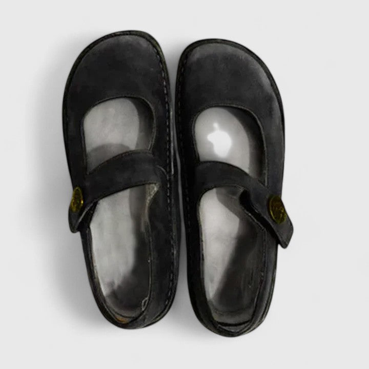Mary Jane Supportive Real Leather Shoes