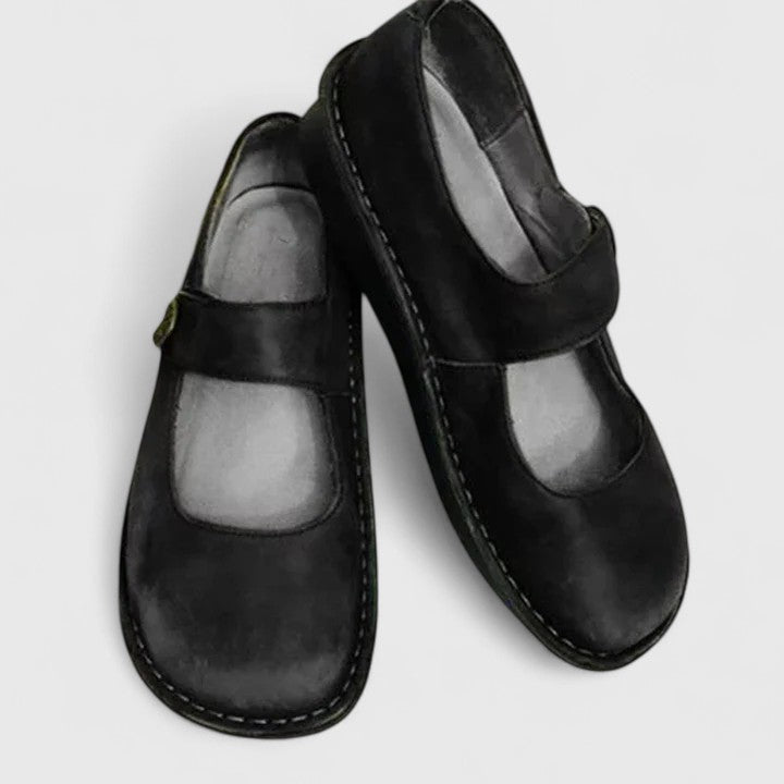 Mary Jane Supportive Real Leather Shoes