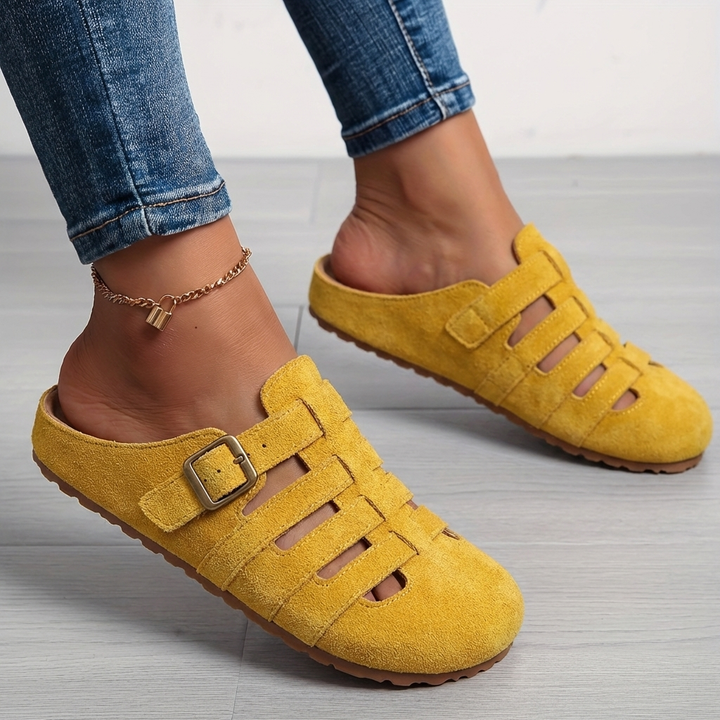 Natty | Comfort Slip-On Mule Sandals