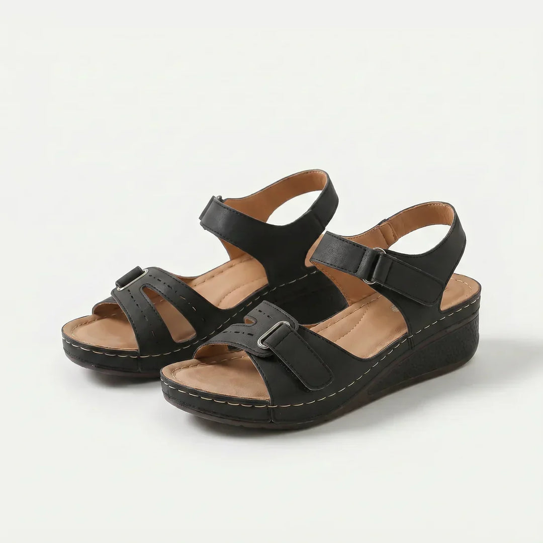 Comfortable Supportive Sandals with Wedge
