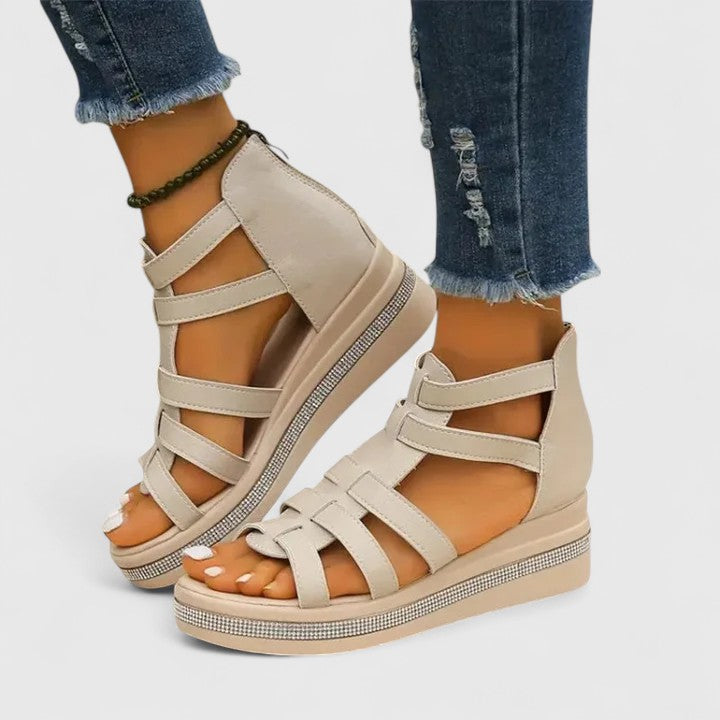 Kendall | Supportive Strass Sandals
