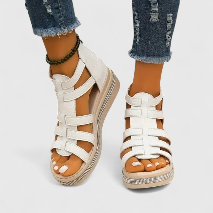 Kendall | Supportive Strass Sandals