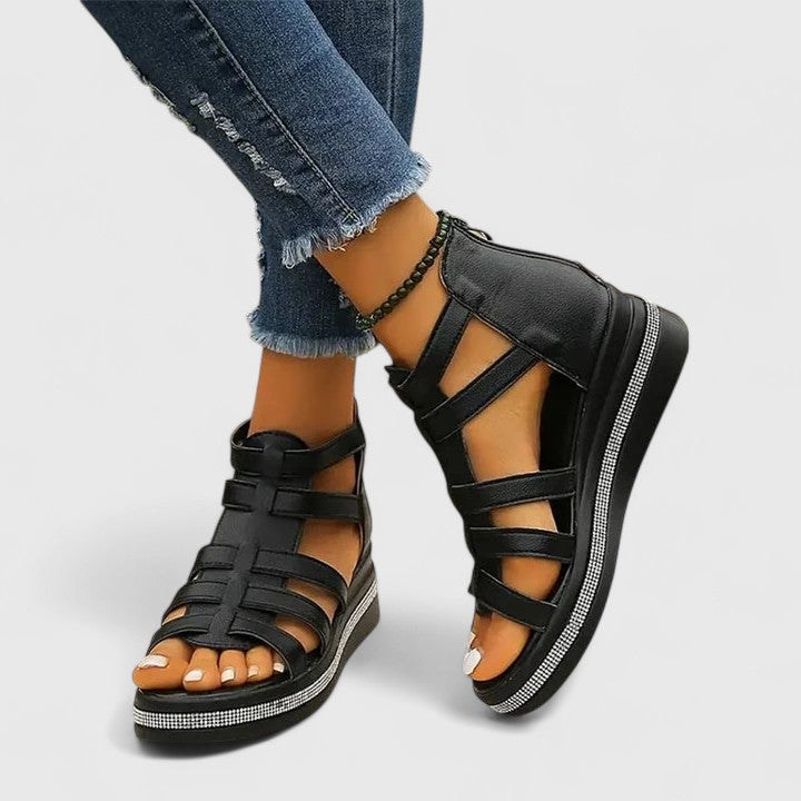 Kendall | Supportive Strass Sandals