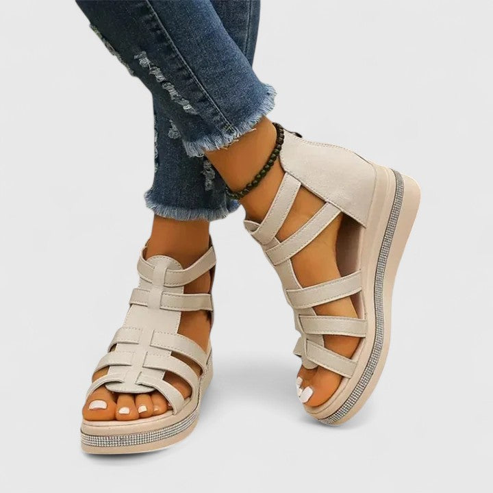 Kendall | Supportive Strass Sandals
