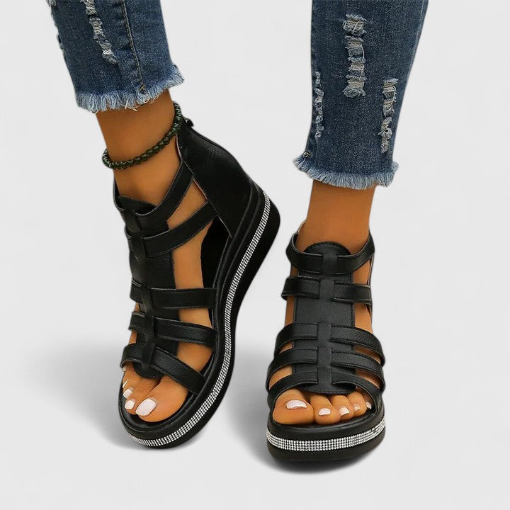 Kendall | Supportive Strass Sandals