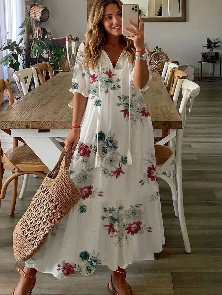 Rosalind | Boho Tummy Coverage Dress