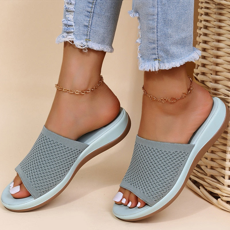 Elara | Knit Supportive Sandals