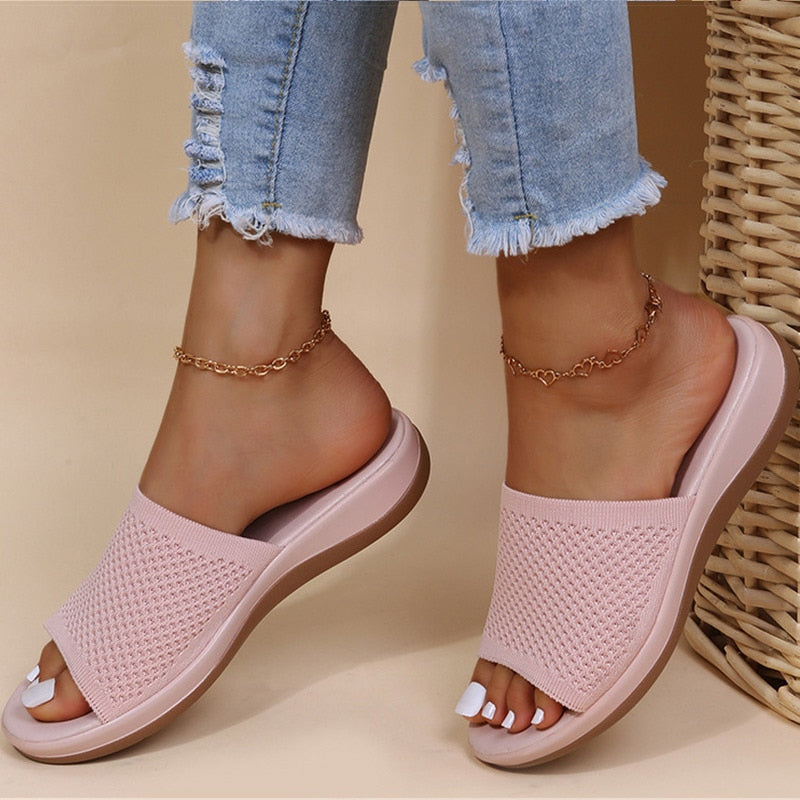 Elara | Knit Supportive Sandals